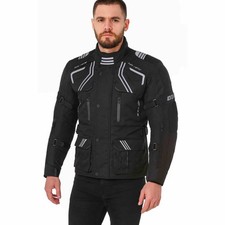 Giacca Moto Uomo Tessuto con