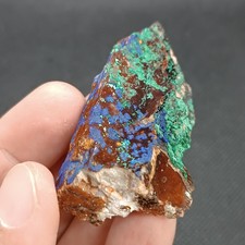 Campione minerale azzurrite