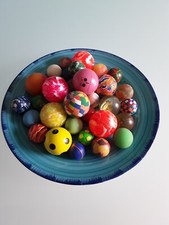 Lotto palline di gomma