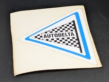 ALFA AUTODELTA LOGO ADESIVO SIGLA EMBLEMA FREGIO STEMMA SCRITTA BADGE TARGA NOME