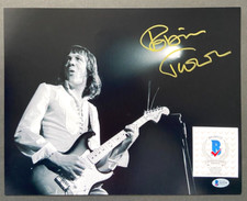 ROBIN TROWER FOTO FIRMATA 11X14 PROCOL HARUM BAND BRIDGE OF SIGHS SINGER BAS