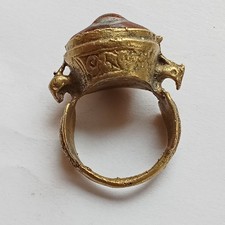 RARO ANELLO ANTICO BRONZO