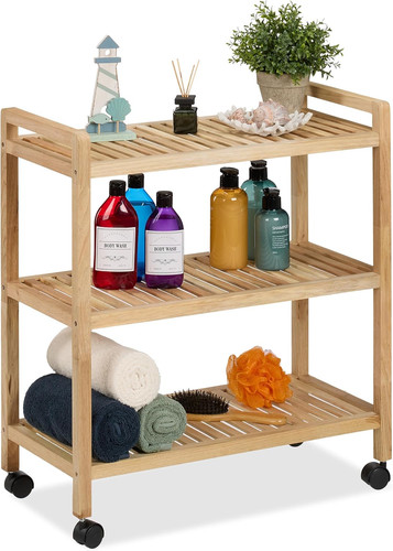 Mobile bagno con ripiani - mobile,