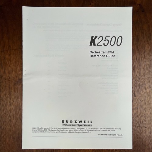 Vintage kurzweil k2500 - kurzweil, v2