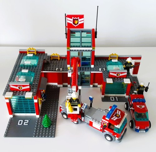 Lego 7945 city fire - city, station