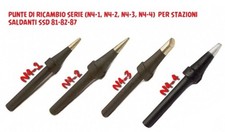 10 PUNTE RICAMBIO PER STAZIONE