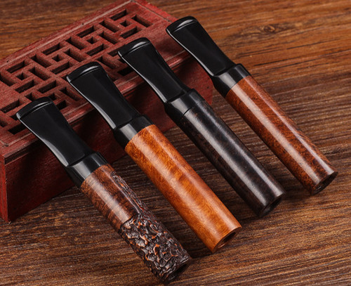 Briar wood cigarette - , holder