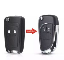 Chiave Cover Telecomando Guscio 2 TASTI OPEL ASTRA CORSA INSIGNA MERIVA ZAFIRA