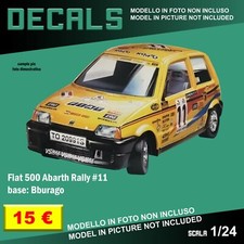 DECALS repro Fiat 500