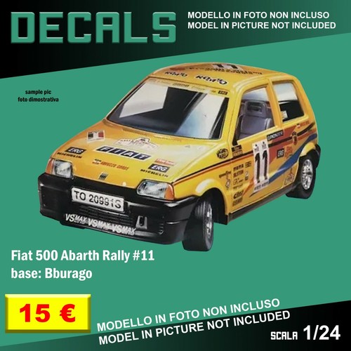 Decals repro fiat 500 - decals,