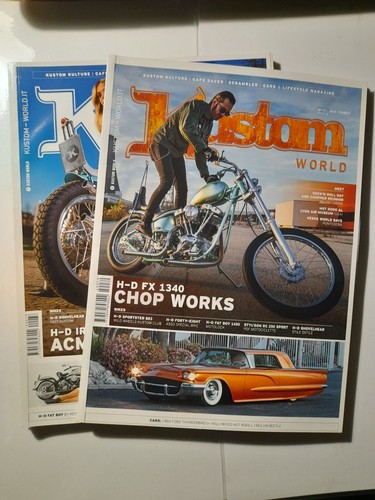 Rivista moto custom kustom - rivista,