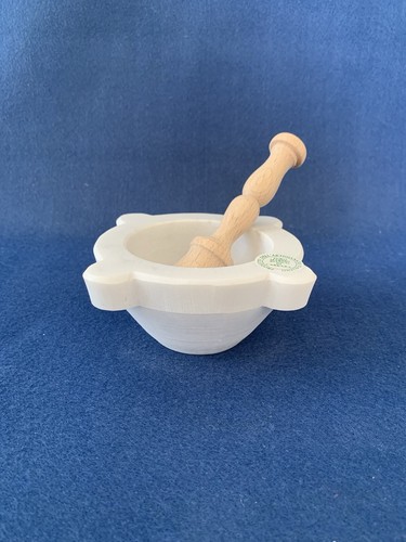 Mortaio marmo bianco - marmo, di