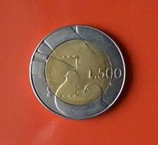 500 lire 1990 - san, marino