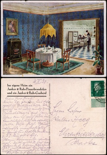 Cartolina junker ruh - cartolina, &