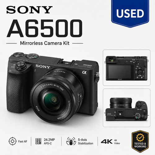Sony alpha a6500 fotocamera - sony,