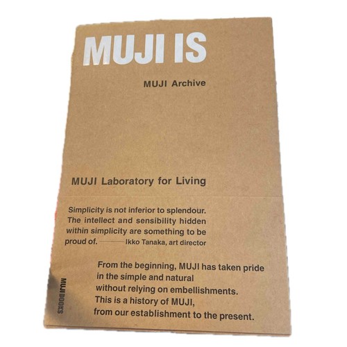 Muji archive book - book,