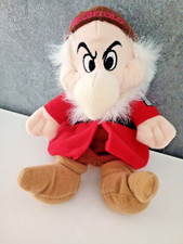 Pupazzo Peluche Sette Nani Disney Brontolo 25 cm da Collezione