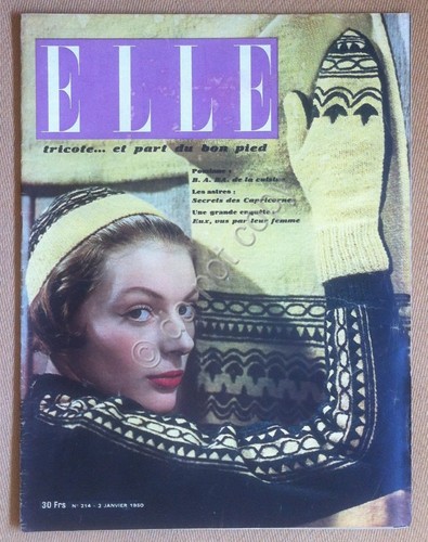 Rivista magazine elle france - rivista,