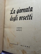LA GIORNATA DEGLI ORSETTI