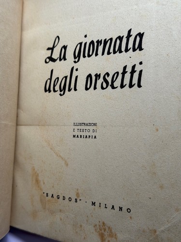 Giornata degli orsetti - la,