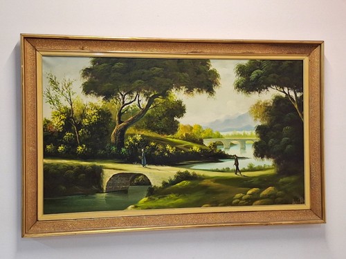 Q295 dipinto olio - –,