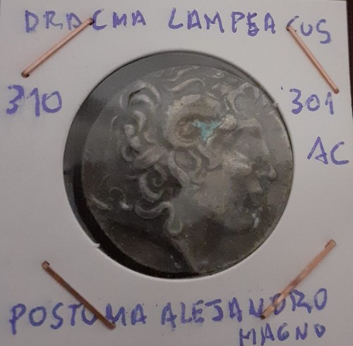 Dracma lampeacus moneda - lampeacus.,