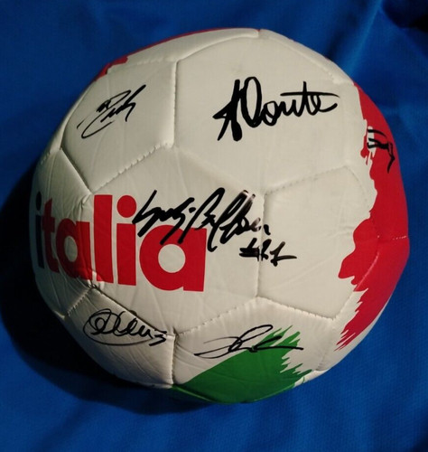 Pallone autografo italia - pallone,