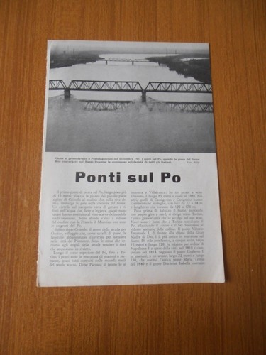 1954 ponti sul stradale - ponti, po