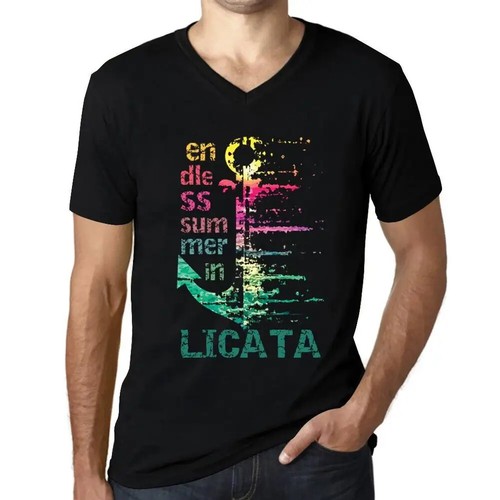 Uomo maglietta con scollo - scollo, v