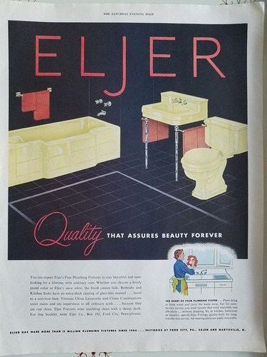 Eljer 1953 retrò giallo - , vasca