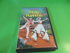 Mary Poppins VHS  Walt Disney Home Video gennaio 1985 codice VS4056