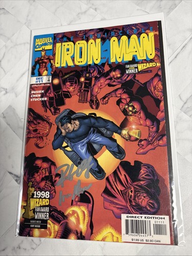 Iron man firmato da robert - iron,