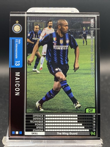 Maicon panini wccf - panini, 2010-2011