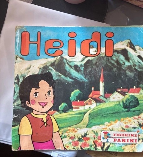 Album heidi figurine panini - album,