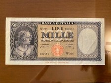 BANCONOTA LIRE 1000 ITALIA