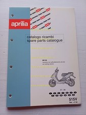 Aprilia 50 SR Aria 1997-98 catalogo ricambi TELAIO originale FRAME parts catalog