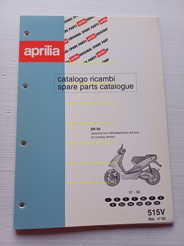 Aprilia aria 1997 98 - 50, 1997-98