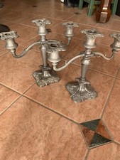 Coppia Candelabri Antichi