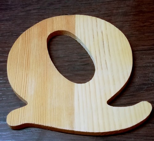 Lettere alfabeto legno - lettere, in