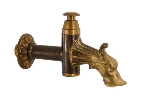 Rubinetto ottone bronzato - in,