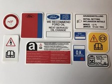 Kit decalcomanie vano motore