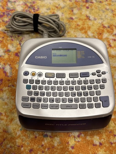 Casio stampante per - cw-75,