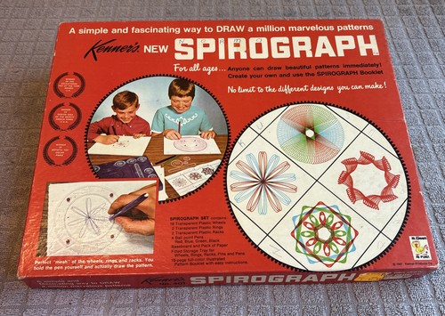 Spirografo kenner vintage - spirografo, 1967