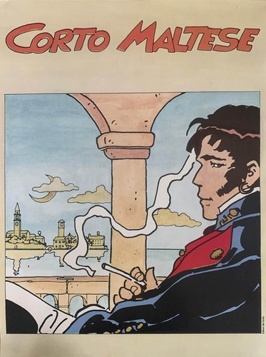 Poster corto maltese hugo - poster,