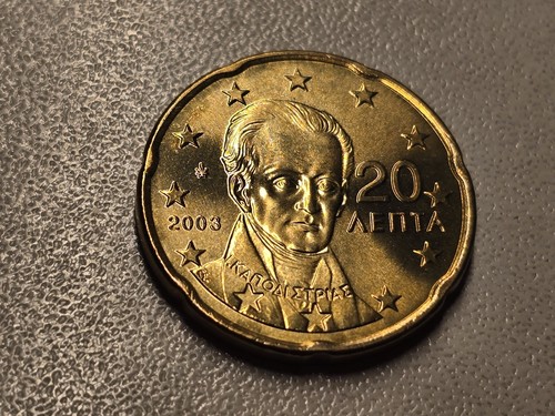 Grecia centesimi 2003 - grecia, 20