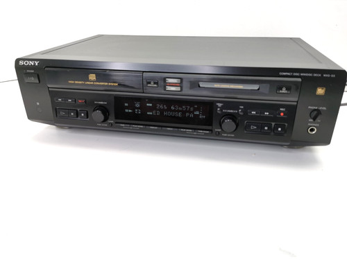 Lettore minidisco sony - lettore,
