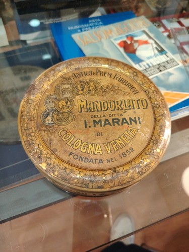 Scatola pubblicità mandorlato - scatola,