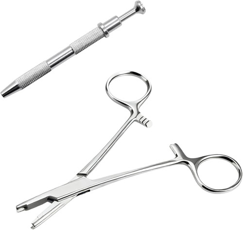 Pcs pinza per piercing - 1, 3