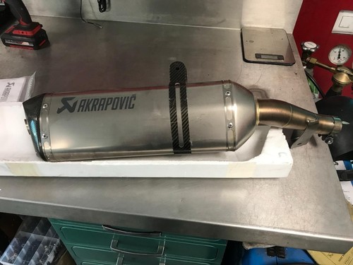 Silenziatore akrapovic honda - silenziatore,