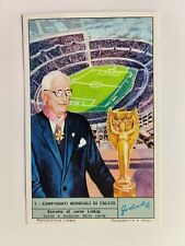 figurina calciatori lavazza campionati di calcio numero 1 LA COPPA RIMET